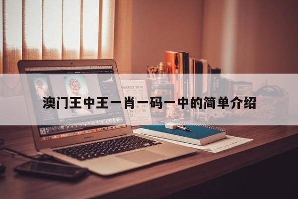 澳门王中王一肖一码一中的简单介绍